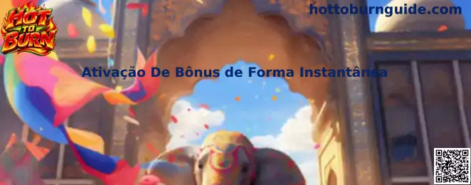 Ativação de bônus no Hot To Burn